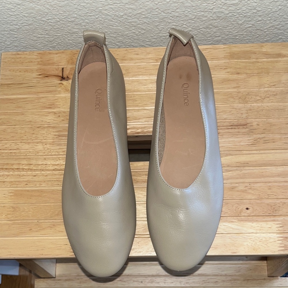 Quince Italian Leather Ballet Flats - Picture 4 of 9